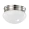 Nuvo Lighting 12W 7" LED Flush Mount, 3K Dim, Brushed Nickel, Frosted Glass 62/1564 - alternate 6